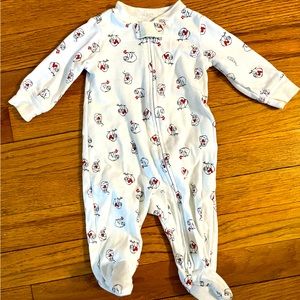 Carter’s Unisex Sleep and Play - Sloths with Hearts